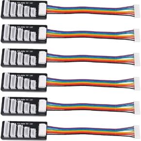 6pcs JST-XH Balance Board 2S-6S 3S Lipo Battery Charger Extend