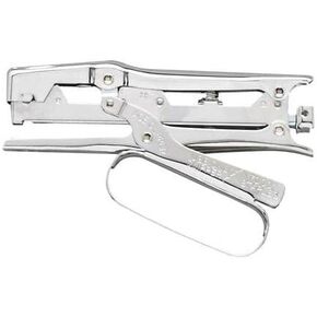 Advantus Clipper Stapler - Plier Stapler - 20 Sheets Capacity - 210 Staple Capacity - 1/4" Staple Size - Chrome