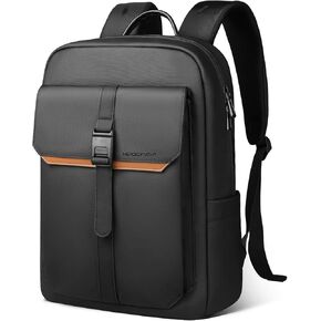 hk Slim Laptop Backpack for Men Women, Lightweight Business Backpacks 15.6 Inch Water-resistant Computer Bag for College Work Daily