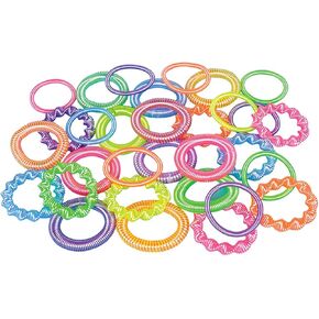 Rhode Island Novelty Coil Spring Bracelet Assortment
