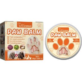 Dog Paw Balm, Dog Paw Soother Cleaner Balm, Dog Paw Cream and Lotion, Moisturizes & Soothes Irritated Paws & Elbows, Protects from Cracks & Wounds