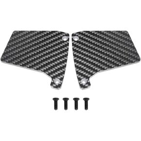 2PCS RC Carbon Carbon Fiber Winglets لـ 1/7 ARR-MA جناية BLX 6S ، BLX 6S ، أجزاء ترقية غير محدودة