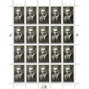 Ernest E. Just (Sheet of 20) 32 Cent US Postage Stamps 1995 Scott #3058