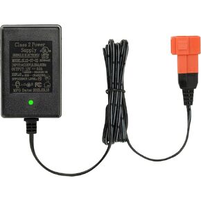 SHENGLE 12 Volt Kids Battery Powered Ride On Car Charger, 12V 0.9A SL12-07-02 Charger for Electric Car Riding Toy Battery Power Adapter Square Plug
