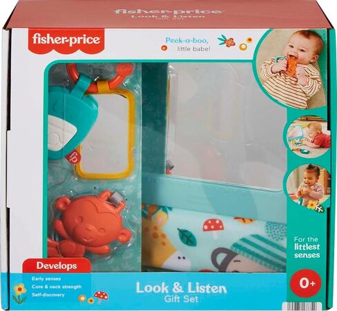 Fisher-Price Look & Rike Gift With With Rattle Mirror & Teeth in Kuwait