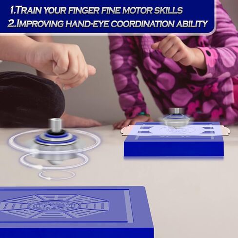 Rotating Floating UFO Maglev Gyroscope - Focus and Patience Training Educational Toy for Adults- Creative Gift Idea in Kuwait
