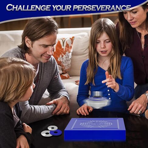 Rotating Floating UFO Maglev Gyroscope - Focus and Patience Training Educational Toy for Adults- Creative Gift Idea in Kuwait