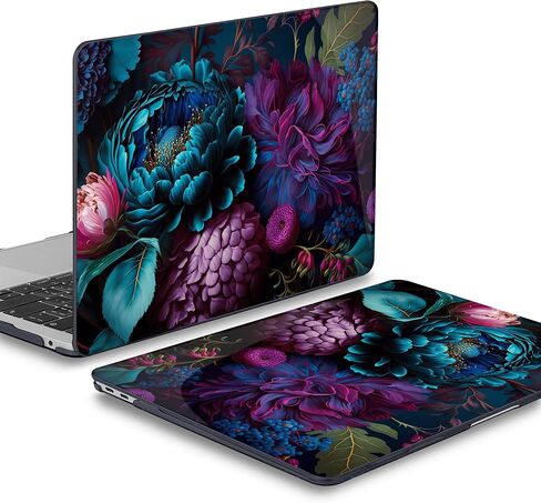 May Chen Compatible with MacBook Air 13 inch Case (Models A1369 & A1466, Older Version 2010-2017 Release), Plastic Hard Shell Case with Keyboard Cover & Screen Protector, Clear Star Bows in Kuwait