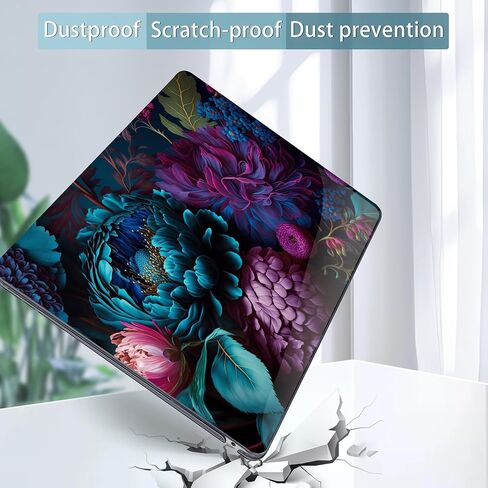 May Chen Compatible with MacBook Air 13 inch Case (Models A1369 & A1466, Older Version 2010-2017 Release), Plastic Hard Shell Case with Keyboard Cover & Screen Protector, Clear Star Bows in Kuwait