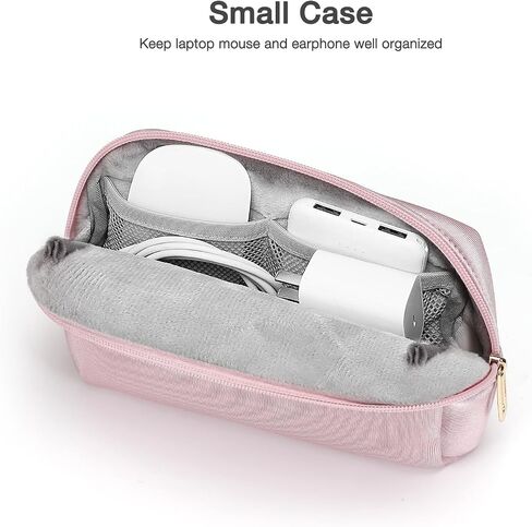 MOSISO 13-14 inch 360 Protective Laptop Sleeve Compatible with MacBook Air/Pro, HP, Dell, Lenovo, Acer, Asus, 13.3 inch Anti-Theft Shockproof Carrying Case Neoprene Vertical Bag with Small Case, Pink in Saudi Arabia