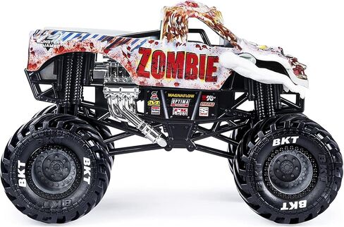 Monster Jam ، شاحنة Megalodon Monster الرسمية وشاحنة Monster الرسمية ، Collector Die-Cast ، 1:24 ، حزمة in Kuwait