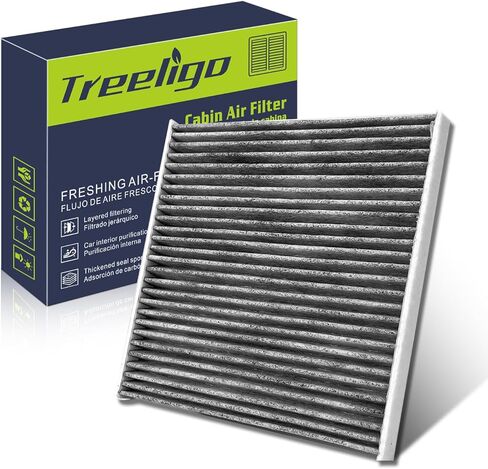 Cabin Air Filter- Coconut Shell Activated Carbon Replacement for Car Passenger CF11811,CP819 -Applicable for MAZDA:/ 3 (2014-2018)/ 6 (2014-2021)/ CX-5 (2013-2024),more+ in Kuwait
