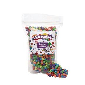Colorations® Colorful Emotion Beads 1/2 LB. ، Homeschool ، Home School Use