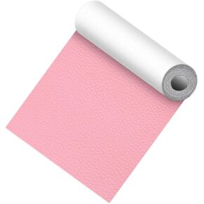 1 Roll Leather Repair Patch,4 x 60 inch Leather Repair Kit for Furniture, Leather Repair Tape Leather Repair Kit for Couch, Chair,Car Seats,Cabinets,Leather Furniture (Pink)