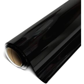 Siser EasyPSV Starling by Avery Dennison 12"x1yd (Black Matte) - Permanent Adhesive Vinyl, Dishwasher Safe, for Indoor & Outdoor Applications - for Use with Siser, Cricut & Silhouette Cutters