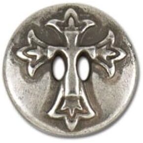 Tandy Leather Concho Cross 3/4 "(19 مم) 7776-03