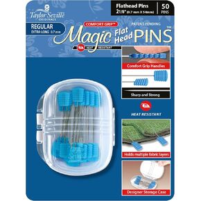 Taylor Seville Magic Pin Flat Head 0.7mm 50pc