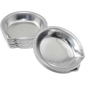 5cm Stainless Steel Small Round Paint Tray Artist Watercolours Paint Mixing Palette Tray Makeup Palette Stainless Steel Small Round Paint Tray Artist Watercolour Paint Mixing Palette Tray