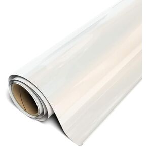 Siser EasyWeed Heat Transfer Vinyl 11.8" x 15ft Roll (Electric Pearl) - Compatible Romeo/Juliet & Other Professional or Craft Cutters - Layerable - CPSIA Certified