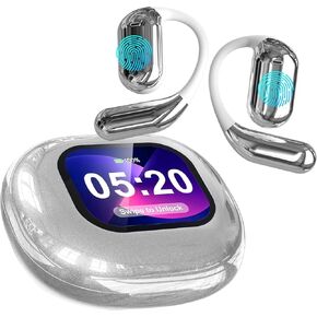 Language Translation Earbuds Real-time, Wireless Earbuds AI Translator Ear Buds with 144 Languages & Accents, No Subscription Fee, OWS Long Battery Life Bluetooth Headphone for Travel Learning