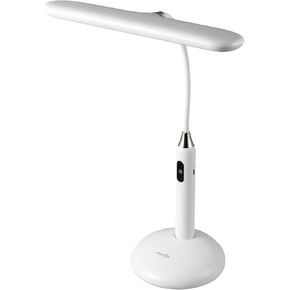 VAVOFO LED Desk Lamp 6778B - Touch Control, Adjustable 2700-7000K Color Temperature, 700 Lumens, 360° Flexible Gooseneck, USB-C Charging, 2.5hrs Cordless, Eye-Caring Light (White)