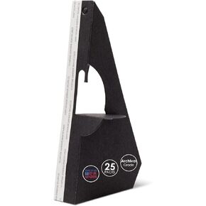 Lineco BLK Self Self-Select Easel Back 7inch PKG/25