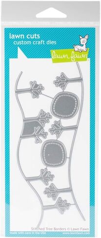 Lawn Fawn Dies - Stitched Tree Borders (LF1236) in Saudi Arabia