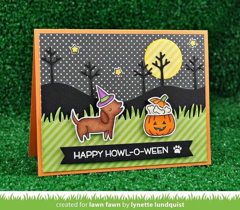 Lawn Fawn Dies - Stitched Tree Borders (LF1236) in Saudi Arabia