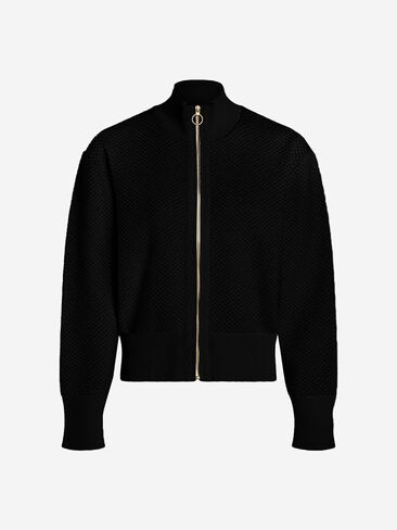 SuperPrity سترات صوفية للنساء كم طويل زمم سترة متماسكة خفيفة الوزن 2024 موضة خريف البيسبول معاطف أبلى in Kuwait