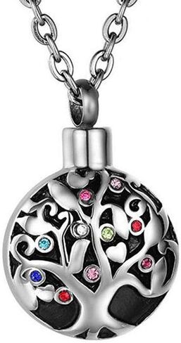 Celtic Designs Series Pendant Urn Necklace for Cremation Ashes Memorial Keepsake Women Men in Saudi Arabia