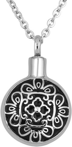 Celtic Designs Series Pendant Urn Necklace for Cremation Ashes Memorial Keepsake Women Men in Saudi Arabia