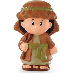 Replacement Part for Nativity Set - Fisher-Price Little People Nativity Set J2404 ~ 1 Replacement Figure - Joseph Dressed in Brown Robe - Works Great for Other Nativity, Bible Story and Playsets