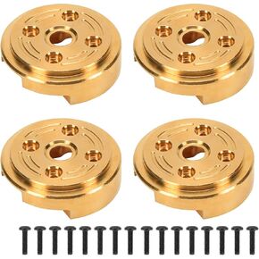 RCAWD Full Brass Front Rear Portal Axle Counterweights for Traxxas TRX-4M 1/18 4WD Parts