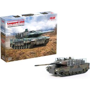 ICM 72820 - Leopard 2A6 Armed Forces of Ukraine - Plastic Military Model Kit - Scale 1:72