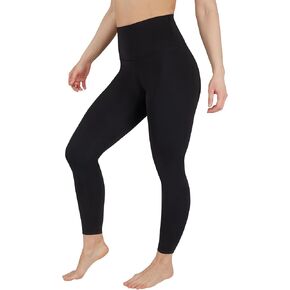 90 Degree By Reflex High Waist Fleece Lined Leggings - Yoga Pants - Black - Small