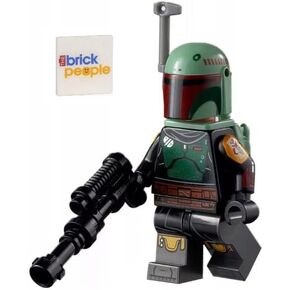 LEGO Star Wars The Book of Boba Fett Minifigure: Boba Fett with Beskar Armor, Blaster and Jet Pack