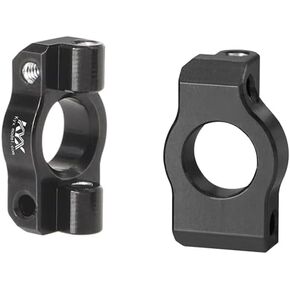KYX Racing Aluminum Front C Hub Set Upgrades Parts Accessories for 1/24 RC Crawler Car LOSI Micro-B Buggy