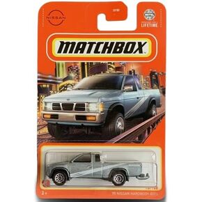 Matchbox Nissan Hardbody (D21) Silver Diecast Truck, 15/100