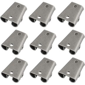Bolo Tie Clasps and Slide - Bolo Tie Clips for Making