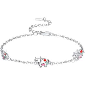 Tree of Life Cat Bracelet Sterling Silver Tree of Life Bracelet Double Cat Bracelet Cat Jewelry for Women