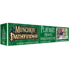 Steve Jackson Games Munchkin Pathfinder Playmat: Presents Unaccounted for | Level Tracker | Munchkin Card Game Accessory | Adult, Kids, & Family Card Game | Fantasy Adventure Roleplaying Game | from