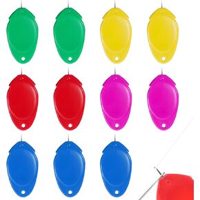 11pcs Needle Threaders,Sewing Machine Needle Threader, Small Needle Eye Threader Tool for Hand Sewing, Easy Thread Needles for Needlework Embroidery Threading Aid Tool Colors Random