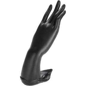 Focket Realistic Bracelet Display, Mannequin Hand, Ring Manikin Display, Resin for Jewelry displays(Resin Black)