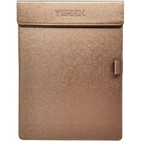 مقطع مشبك مع مغناطيس قوي ، ألوان Pearlescent Pu Clip Board مع حلقة حامل القلم ， محمولة وسلسة أعمال الحافظة الحافظة على لوحة مكتبة A4 FILE CLIPLE
