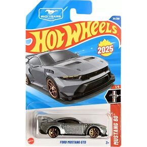 Hot Wheels Ford Mustang GTD ، 1:64 Scale Diecast Car ، Mustang 60 Series 1/5