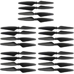 20PCS Propeller for Hubsan H501S H501C H501M MJX Bugs 3 PRO B3 PRO HS700 HS700D Brushless Aircraft Blade Spare Parts Drone Black Propeller