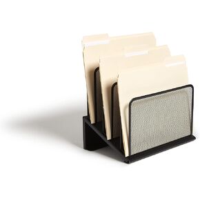 Tru Red TR57554-CC 5 Compartment Wire Mesh Organizer