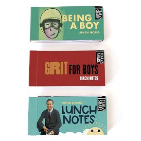 Lunch Box Notes for Boys Bundle - 3 Packs of 20 Unique Inspirational, Motivational and Kindness Note Cards