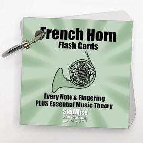 StepWise Music Flash Cards: Learning Games with Notes, Instrument Fingerings, & Theory (Violin)