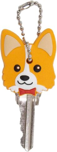 Nayo The Corgi special soft rubber key holder - Improved with sturdy ring in Saudi Arabia